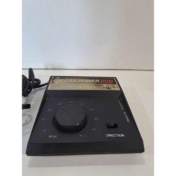 MRC Railpower 1100 AC/DC HO Scale Model Railroad Electric Train Transformer - Picture 2 of 5